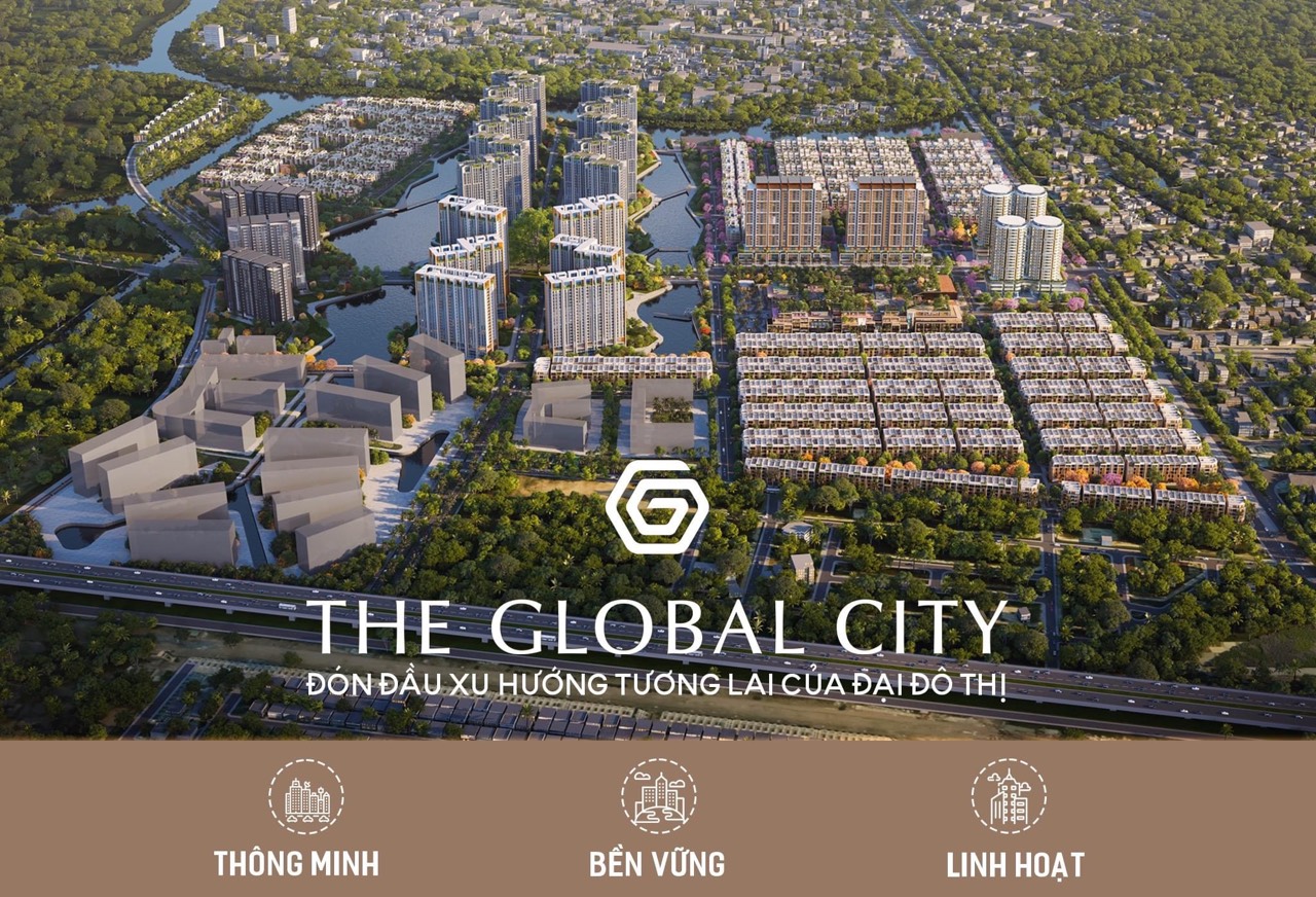 The largest commercial center in Vietnam at The Global City Thu Duc