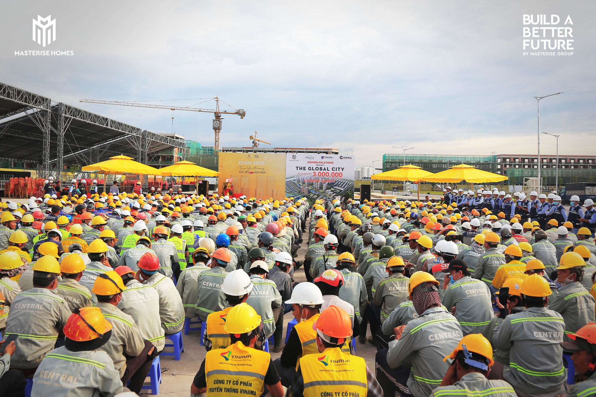 MASTERISE HOMES “SEND TET” TO OVER 9,000 WORKERS OF ALL CONTRACTORS PARTNER