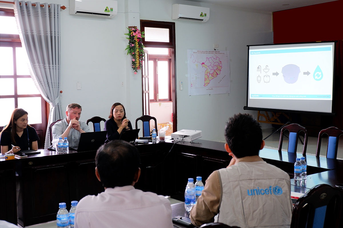 UNICEF Vietnam, Masterise Group will bring Aquonic zero-emission toilet model to Soc Trang