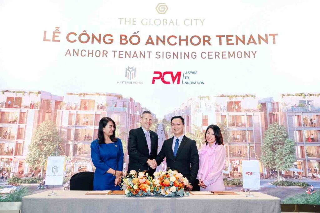 The PCM Group signed a lease for 23 SOHO townhouses within the Prime Complex development at The Global City.